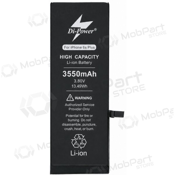 Apple iPhone 6s Plus aku, Di-Power 3550 mAh (suurendatud mahutavusega)