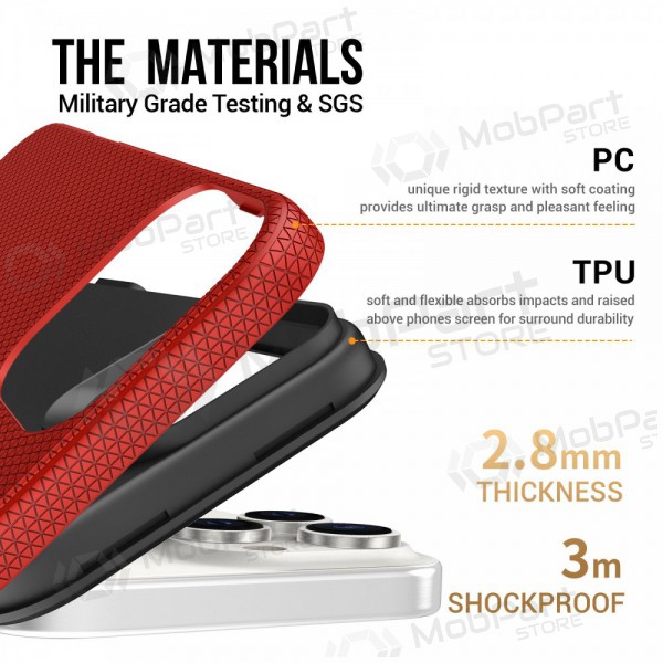 Apple iPhone 14 Pro Max ümbris „Perfectionists“ (punane)