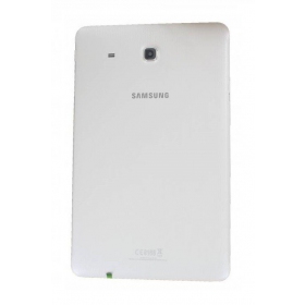 Samsung T560 Galaxy Tab E 9.6 (2015) patareipesade kaas (tagakaas) (valged) (kasutatud grade B, originaalne)