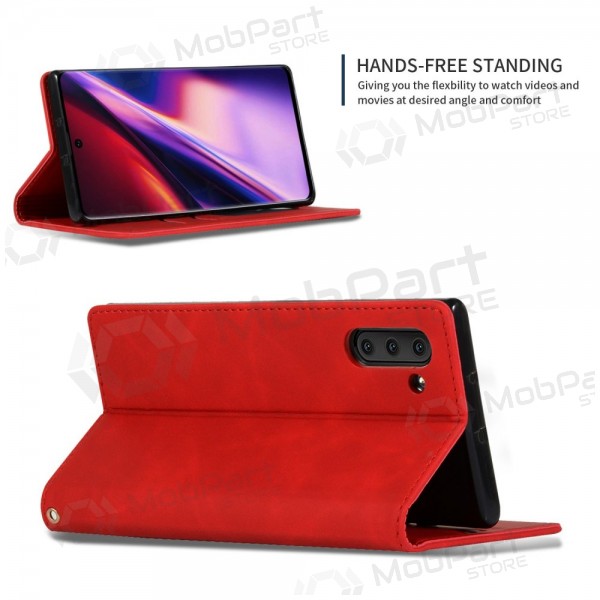 Xiaomi Redmi A7 4G ümbris - Business Style punane