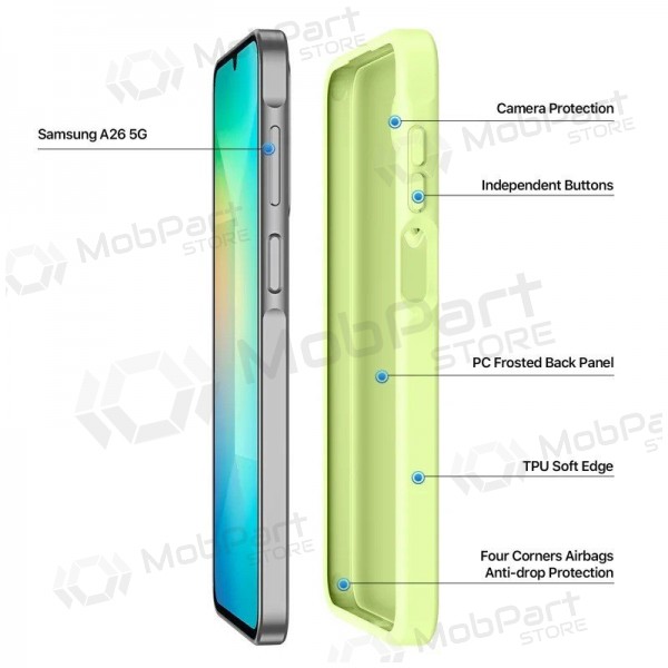 Samsung Galaxy S25+ ümbris - Dux Ducis Yind (roheline)