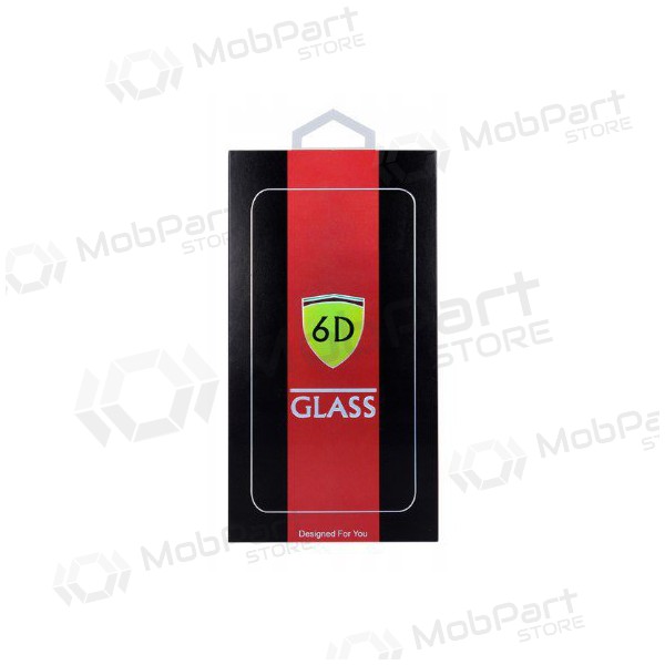 LCD apsauginis stikliukas 6D Xiaomi Redmi 14C/Redmi A4/Poco C75 mustad