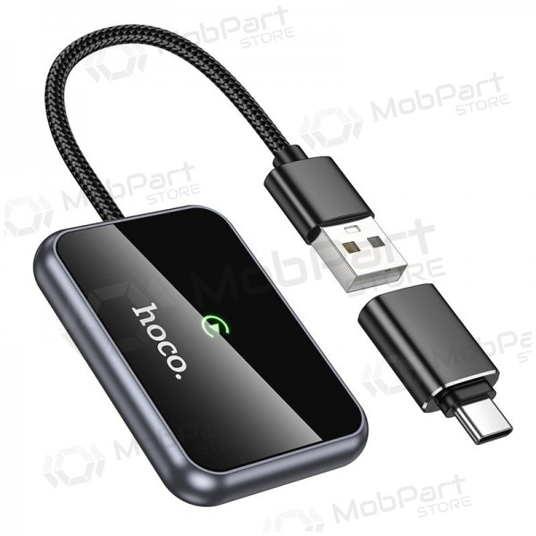CarPlay adapter Hoco HU1 juhtmevaba must