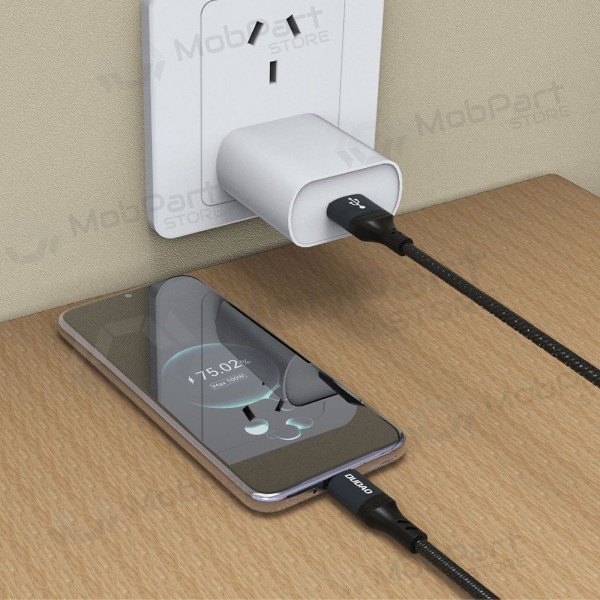 USB-C kaabel Dudao L3ST USB-A kuni USB-C 1.2 m 5 A must