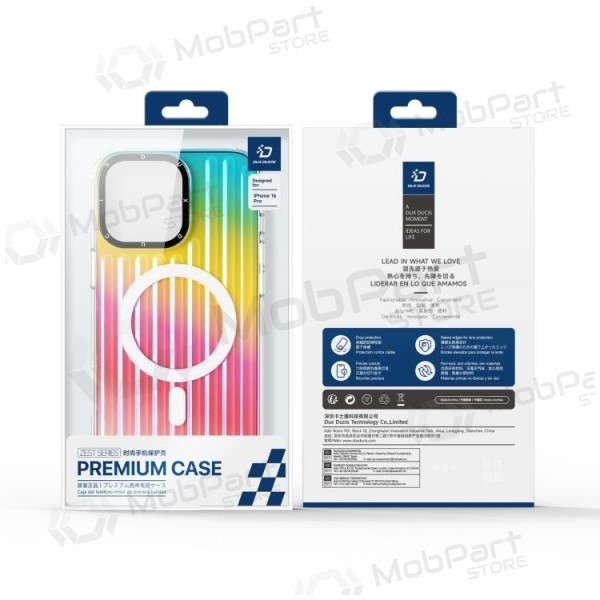 Samsung Galaxy S25 Ultra ümbris - Dux Ducis Zest (Gradient Rainbow)