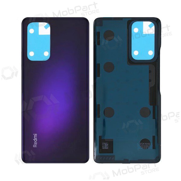 Xiaomi Redmi Note 10 Pro patareipesade kaas (tagakaas) (purpurinis) (originaalne) (service pack)