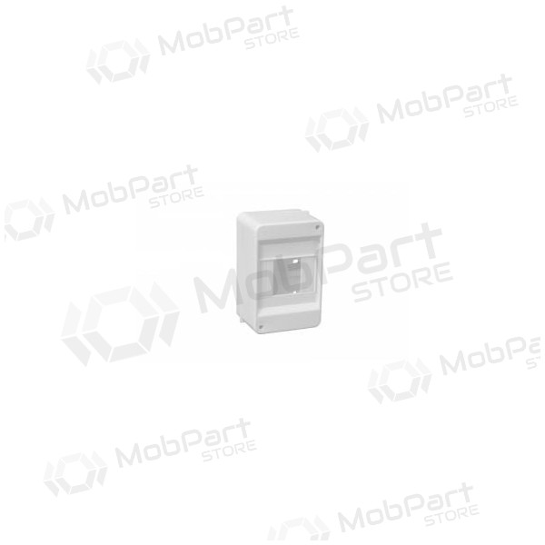 Pawbol 5 mod. virštinkinis skydelis C.2065 (be durelių,koos  įžeminimo gnybtais, valged)