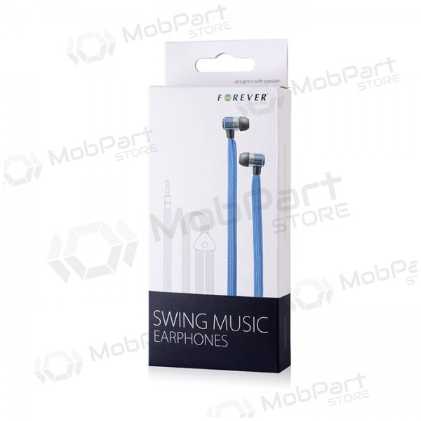 Vabakäeseadmega Forever Swing Music 3,5mm (sinine)