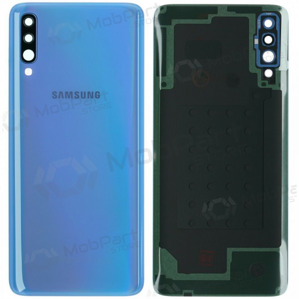 Samsung A705 Galaxy A70 2019 patareipesade kaas (tagakaas) (sinised) (kasutatud grade B, originaalne)