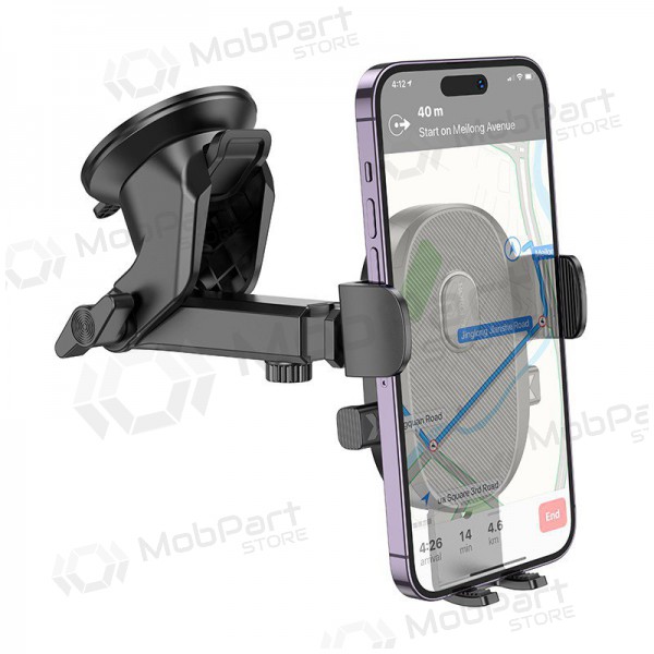 Auto telefonihoidja Borofone BH93 (dashboard) mustad