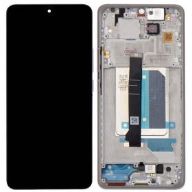 Xiaomi Redmi Note 14 Pro+ ekraan (lilla) (koos raamiga) (originaalne)