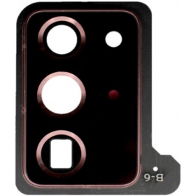 Samsung N985 / N986 Galaxy Note 20 Ultra kaamera klaas (bronzinis) (koos raamiga)