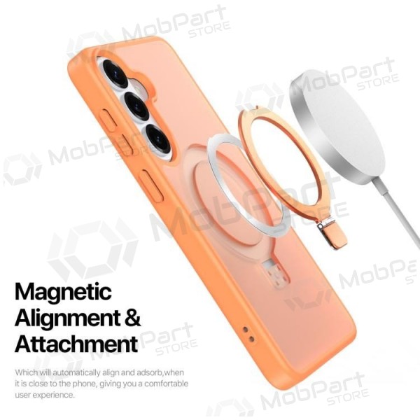 Samsung Galaxy S26+ ümbris - Dux Ducis Yind Magnetic Stand (oranž)
