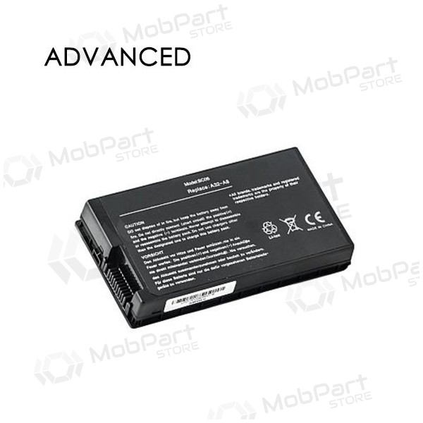 ASUS A32-A8, 5200mAh sülearvuti aku, Advanced ASUS A32-A8, 5200mAh sülearvuti aku, Advanced