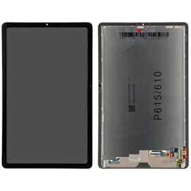 Ekranas Samsung P610/P615/P613/P619/P620/P625 Tab S6 Lite 10.4koos  lietimui jautriu stikliuku mustad ORG