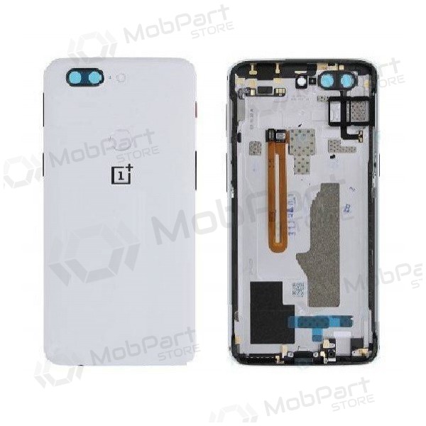 OnePlus 5T patareipesade kaas (tagakaas) (valged) (kasutatud grade B, originaalne) OnePlus 5T patareipesade kaas (tagakaas) (valged) (kasutatud grade B, originaalne)