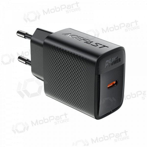Telefoni laadija Acefast A104 25 W GaN USB-C must