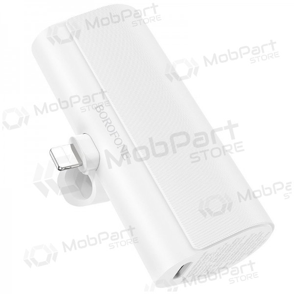 Väline patarei / aku Power Bank Borofone BJ35 Lightning 5000mAh valge Väline patarei / aku Power Bank Borofone BJ35 Lightning 5000mAh valge