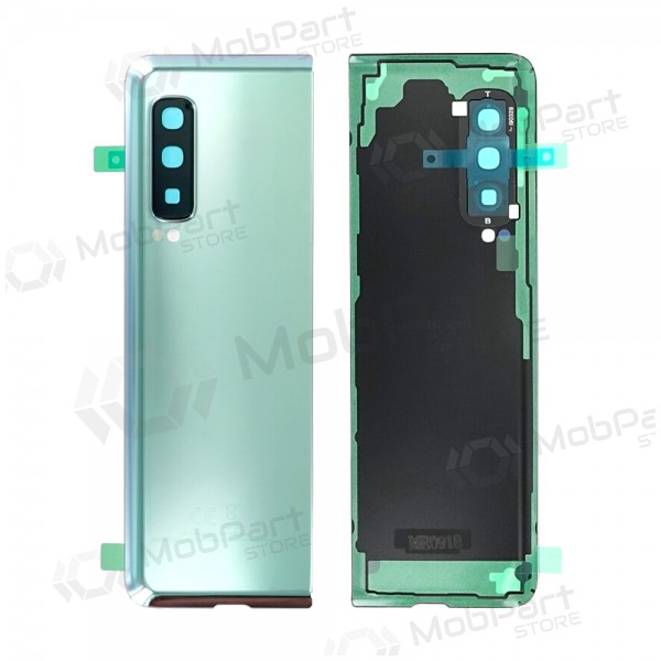 Samsung F900 / F907 Galaxy Fold tagumine akukaas (hõbedane) (kasutatud A-klass, originaal)
