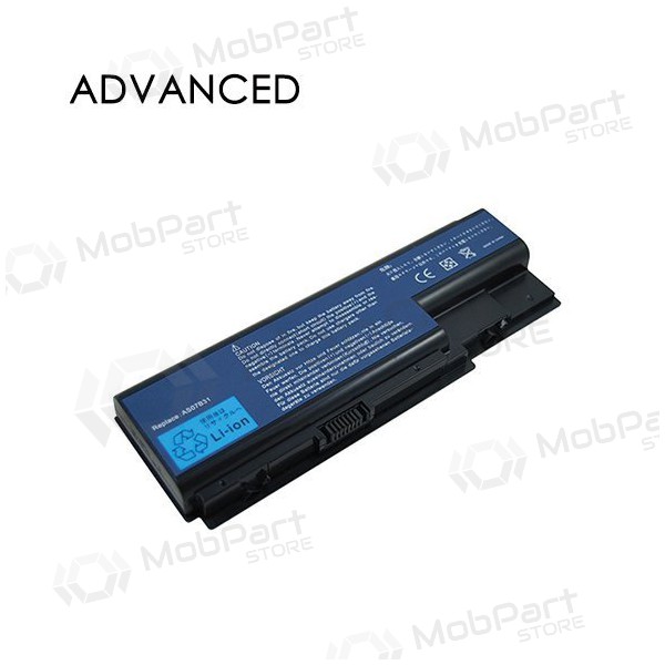 ACER AS07B31, 5200mAh sülearvuti aku, Advanced ACER AS07B31, 5200mAh sülearvuti aku, Advanced