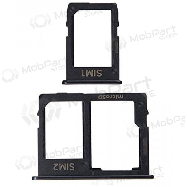Samsung J415 Galaxy J4+ 2018 SIM kaardi hoidja (2tk) (mustad)