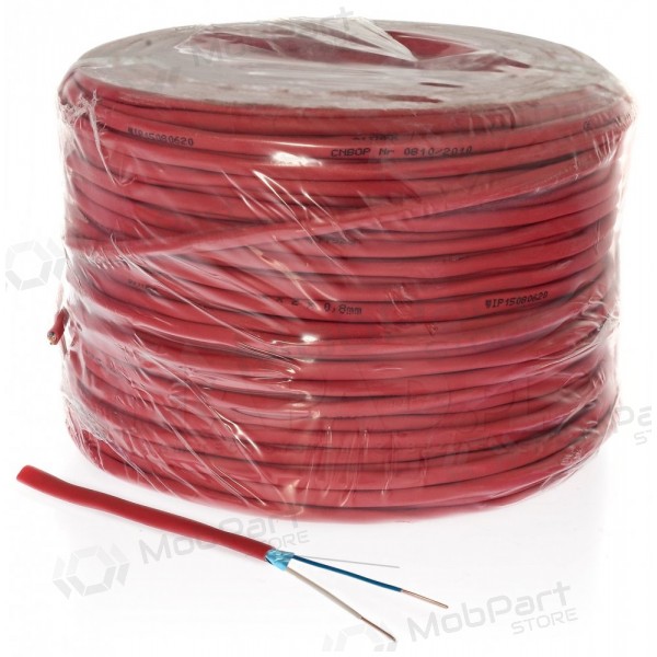 Varjestatud tuletõrjekaabel Bitner YnTKSYekw 2x1.0mm (500m, Eca, monoliitne)