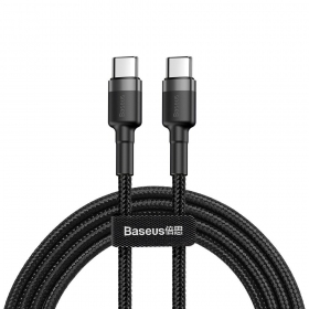 USB kaabel Baseus Cafule PD60W Type-C 2.0m hall-mustad CATKLF-HG1