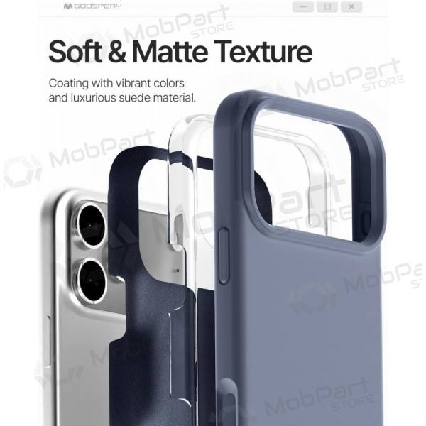 Ümbris Mercury Pure Magsafe Silicon Case Apple iPhone 17 levandos hall