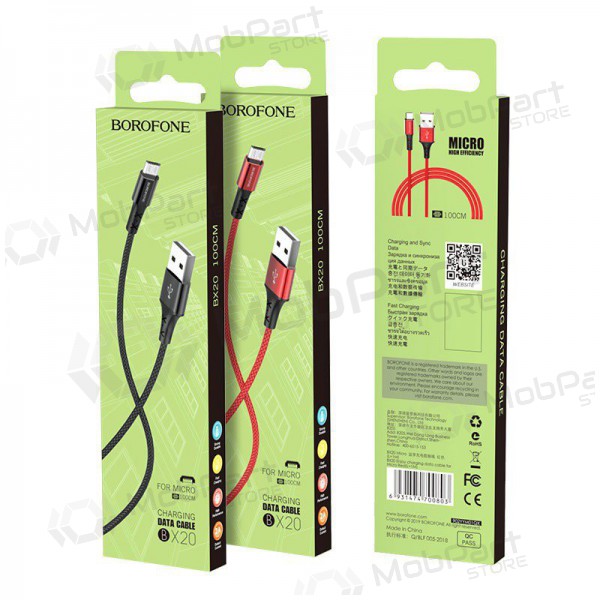 USB kaabel BOROFONE BX20 Enjoy 