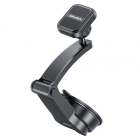 Auto telefonihoidja Awei X54 Magnetic (dashboard/windshield) mustad