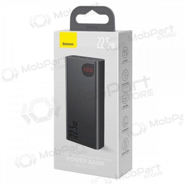 Väline patarei / aku Power Bank Baseus Adaman 22.5W 20000mAh + Type-C 0.3m must PPAD070101