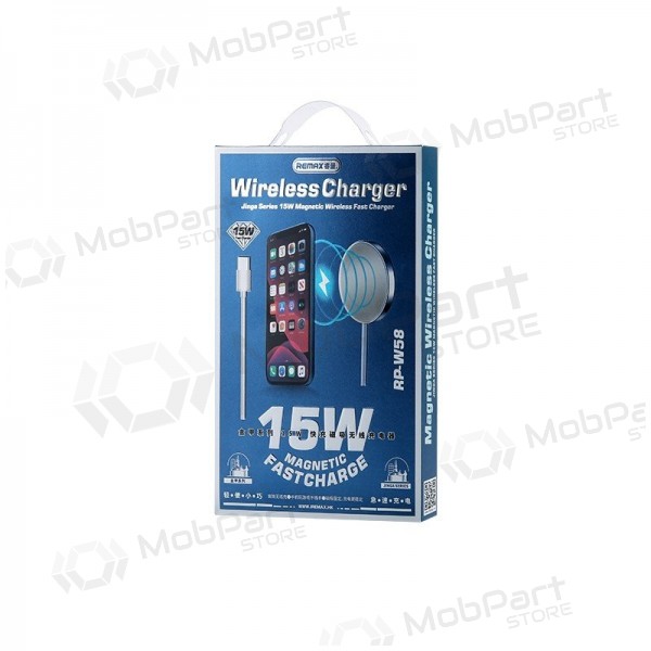 Juhtmevaba laadija Remax RP-W58 15 W valge