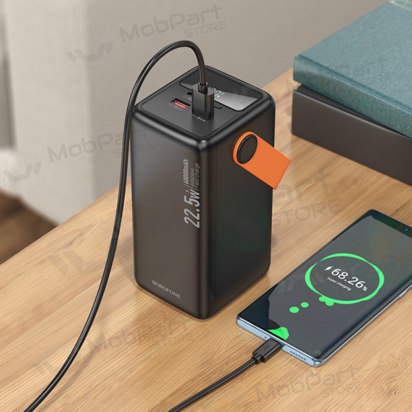 Väline patarei / aku Power Bank Borofone BJ66B 22.5W+PD20W 60000mAh must