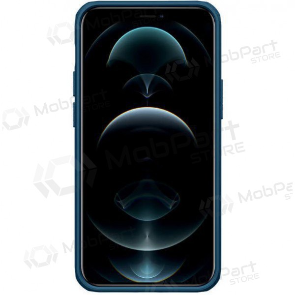 Apple iPhone 14 Pro ümbris „Nillkin Frosted Shield“ (sinised) Apple iPhone 14 Pro ümbris „Nillkin Frosted Shield“ (sinised)