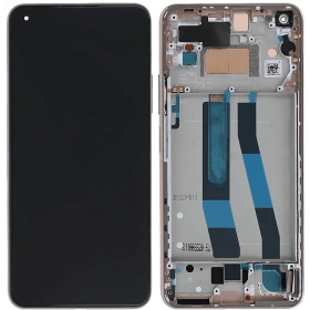 Xiaomi 11 Lite 5G NE ekraan (roosi värvi) (koos raamiga) (originaalne)