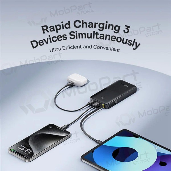 Väline patarei / aku Power Bank Baseus Bipow 2 20W 10000mAh must P10077101113-00