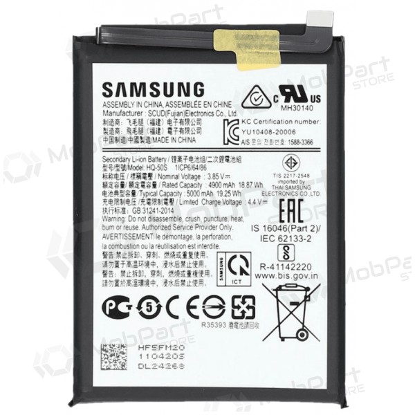 Samsung Galaxy A02s, A03, A03s aku, aku (originaal)