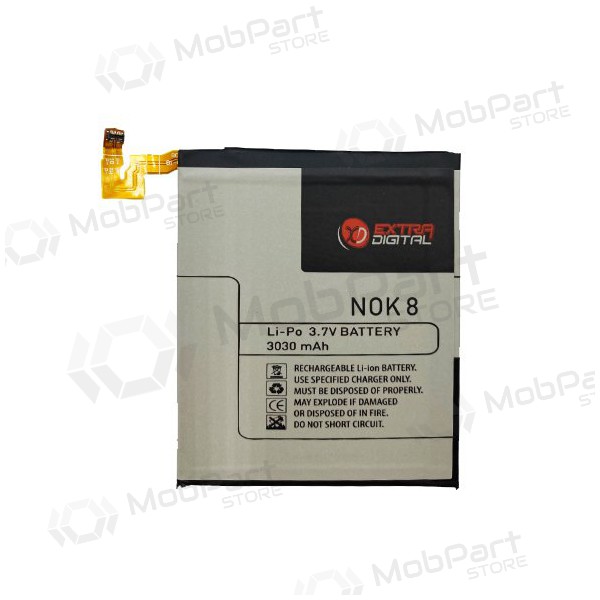 Nokia 8 patarei / aku (3030mAh)