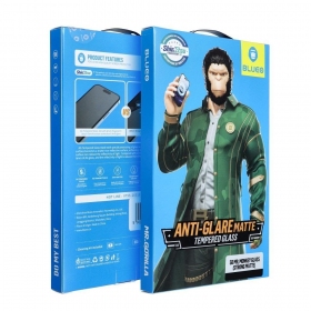 LCD apsauginis stikliukas 5D Mr. Monkey Glass (Strong Matte) Apple iPhone 16 Pro mustad