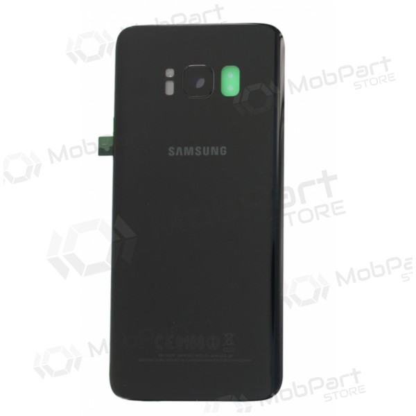 Samsung G950F Galaxy S8 patareipesade kaas (tagakaas) mustad (Midnight black) (kasutatud grade B, originaalne) Samsung G950F Galaxy S8 patareipesade kaas (tagakaas) mustad (Midnight black) (kasutatud grade B, originaalne)