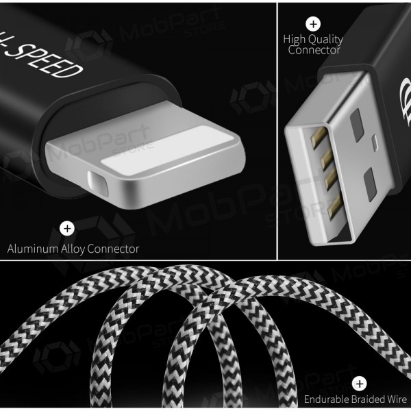 USB kaabel Dux Ducis K-ONE Lightning FastCharging 1.0m
