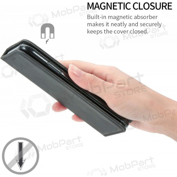 Ümbris Business Style Xiaomi Poco F7 Pro mustad