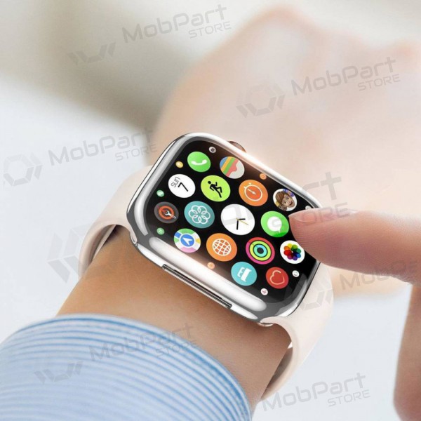 Apple Watch 49mm LCD kaitseklaas / ümbris - Dux Ducis Samo (hõbedane)
