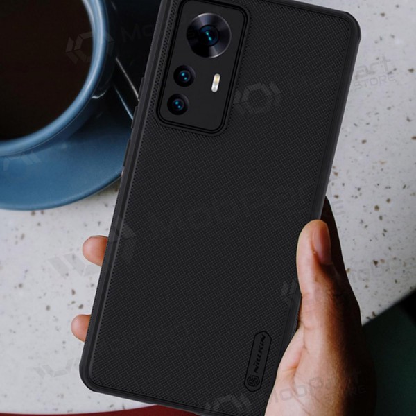 Xiaomi Redmi Note 12 / Note 12 4G ümbris „Nillkin Frosted Shield“ (mustad)