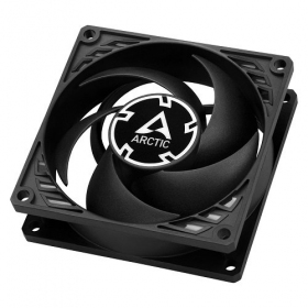 ARCTIC P8 PWM PST korpuse ventilaator, 4-pin, 80mm, mustad