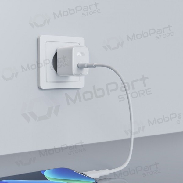 Laadija buitinis Acefast A1 PD20W USB-C valged