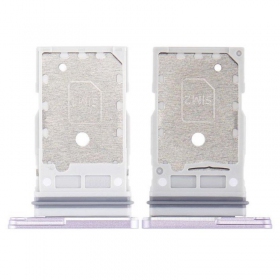 Samsung G990 Galaxy S21 FE SIM kaardi hoidja (levandos) (service pack) (originaalne)