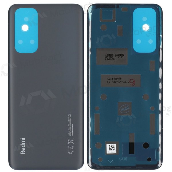 Xiaomi Redmi Note 11 / Redmi Note 11S patareipesade kaas (tagakaas) (grafitas / hall)