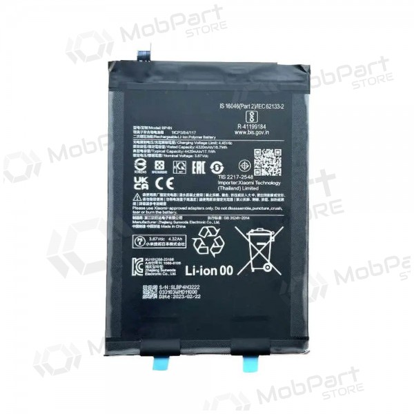 Xiaomi Pad 6 patarei / aku, akumuliatorius (originaalne) Xiaomi Pad 6 patarei / aku, akumuliatorius (originaalne)