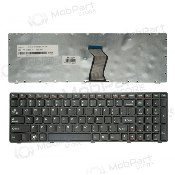 LENOVO: G580, G580A, G585 klaviatuur LENOVO: G580, G580A, G585 klaviatuur